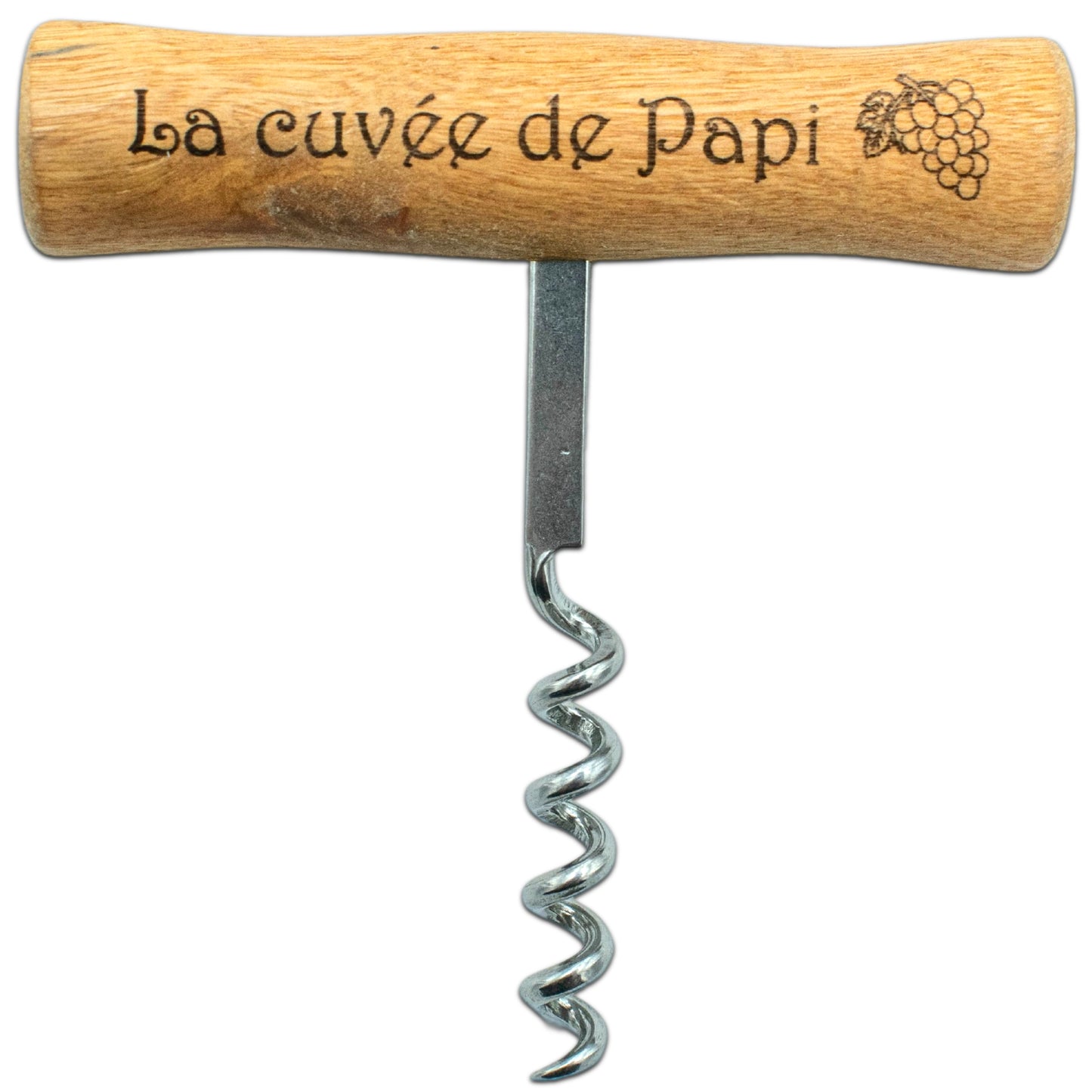 TIRE-BOUCHON EN T - PAPI - LA CUVEE DE PAPI