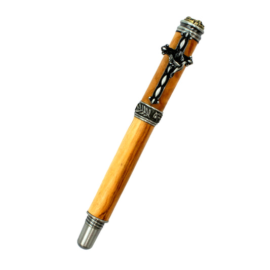 STYLO EN BOIS D'OLIVIER - MODELE AMAZING GRACE